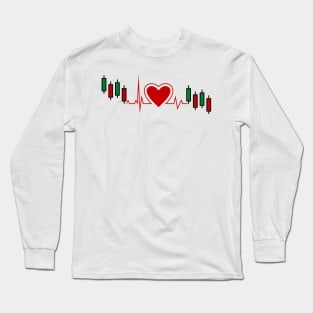 Trading Heartbeat Long Sleeve T-Shirt